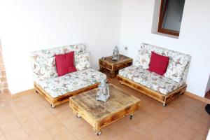 Część wypoczynkowa w obiekcie Casa Los Molinos