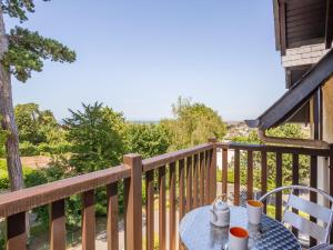 Balkón nebo terasa v ubytování Apartment Le Vieux Pressoir by Interhome
