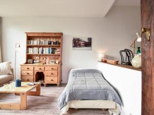 Postel nebo postele na pokoji v ubytování Apartment La Pinchonnière-5 by Interhome