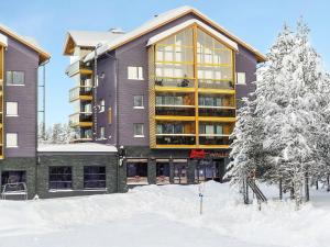 Το Holiday Home Levin kunkku c6 by Interhome τον χειμώνα