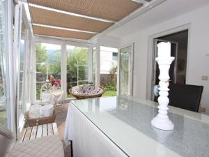 Balkón alebo terasa v ubytovaní Apartment Evelyne by Interhome