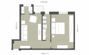 The floor plan of Pistrucci by Halldis