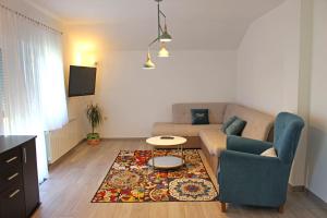 Posezení v ubytování Apartman Lavanda