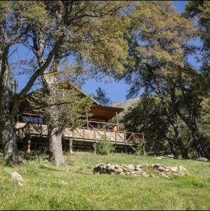 Naturlandskabet i nærheden af feriehuset