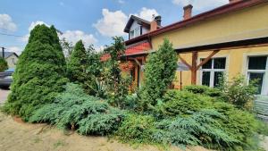 Vonkajšia záhrada v ubytovaní Brama Bieszczad