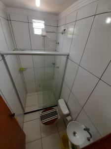 Phòng tắm tại Estrela Antônia - Praia de Santo Antônio