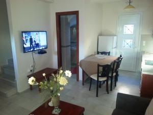 Dining area in a vendégházakat