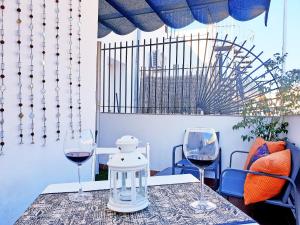 Posezení v ubytování ATICO CON TERRAZA PRIVADA