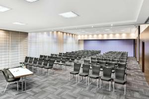 Der Geschäftsbereich oder Konferenzraum in der Unterkunft NH München Messe