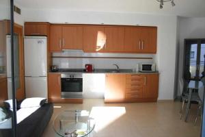 Kuchyň nebo kuchyňský kout v ubytování Las Minvas Castellon