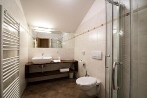 Koupelna v ubytování Hotel Quellenhof