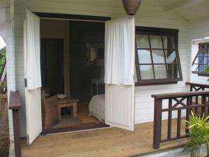 Balkón nebo terasa v ubytování Le Jardin de Beau Vallon