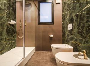 Salle de bains dans l'établissement IBIZA ROOMs