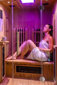Kúpele alebo wellness v ubytovaní Country Hotel Velani