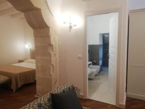 Postel nebo postele na pokoji v ubytování Hotel Gargallo