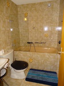 Ванная комната в Le Panorama - Appartement 54 à Arolla face aux montagnes à 150m des pistes