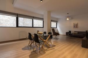 Leochares Lifestyle Apartments - Self check-in的休息区