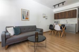 Leochares Lifestyle Apartments - Self check-in的休息区