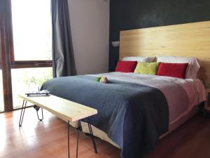 Una cama o camas en una habitación de Aguamansa