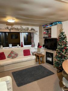 Tattershall Lakes Howell Holiday Homeにあるテレビまたはエンターテインメントセンター