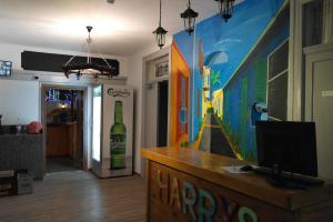 TV a/nebo společenská místnost v ubytování Harrys Inn Guesthouse