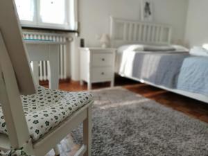 En eller flere senge i et værelse på Vigevano loves Milano