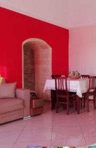 Posezení v ubytování INTERNO 13 Apartament