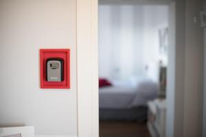 Postel nebo postele na pokoji v ubytování Le terrazze di casa Bonelli