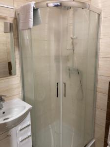 Kúpeľňa v ubytovaní Hotel Aljan + 20 fotografií