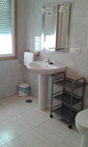 Łazienka w obiekcie Hostal Casa Maria