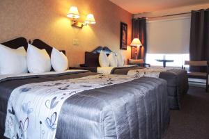 Postel nebo postele na pokoji v ubytování Rodeway Inn