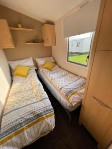 Caravan Retreats 객실 침대