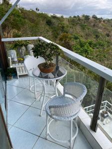 Μπαλκόνι ή βεράντα στο Pousada Brasil Tropical