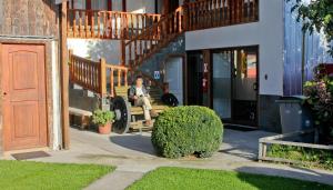 Aed väljaspool majutusasutust Hostal & Cabañas Don Juan