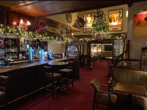 The lounge or bar area at The Loft