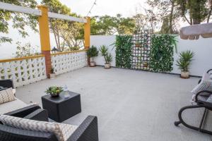 Balkón nebo terasa v ubytování Elmiradordelasmurallas