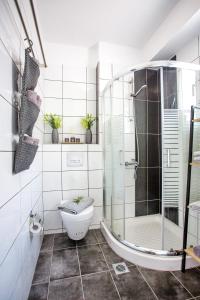 Koupelna v ubytování Studio Melina