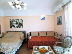 Posteľ alebo postele v izbe v ubytovaní Athens Neoclassical