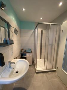 Koupelna v ubytování Ferienwohnung Relax + 37 fotografií