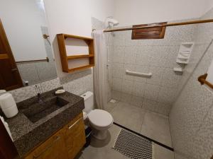 A bathroom at Casa na Beira do Mar, Peroba, Icapuí/CE, Morada Mariana