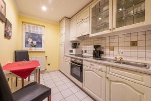 Kuchyň nebo kuchyňský kout v ubytování Zweck's Ferienwohnung + 1 fotografie