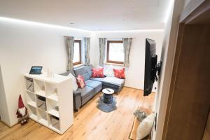 Posezení v ubytování Ferienhaus Leite Häusl