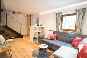 Posezení v ubytování Ferienhaus Leite Häusl