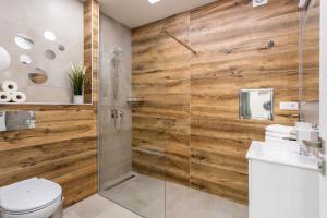 Vannituba majutusasutuses SCANDIC Apartments Plešivec