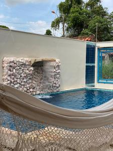 Swimming pool sa o malapit sa SOLAR DA BRAN Mosqueiro - Pará