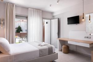 Katil atau katil-katil dalam bilik di Afros Suites
