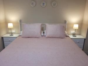Posteľ alebo postele v izbe v ubytovaní Novo Sancti Petri - Playa, Piscina, Golf y Relax