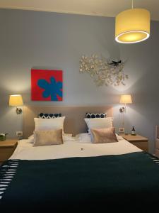 Posteľ alebo postele v izbe v ubytovaní Bigatt Bed & Breakfast