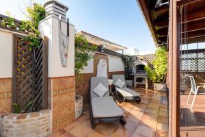 Posedenie v ubytovaní Stunning Penthouse in the centre of Nerja