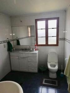 Koupelna v ubytování Hostal Kuyen